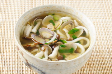 あさりうどん和食