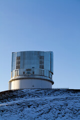 Observatory Building At Mauna Kea Hawaii