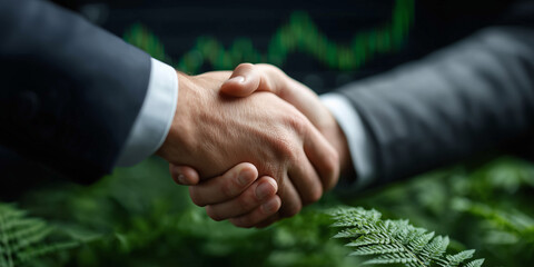 Esg investing and returns a business partnership in sustainable growth green environment corporate collaboration