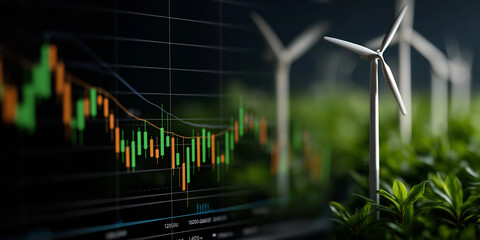 Esg investing strategies for maximizing returns in sustainable business financial markets graphical analysis green technology