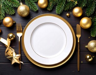 Festive Christmas table setting (1)