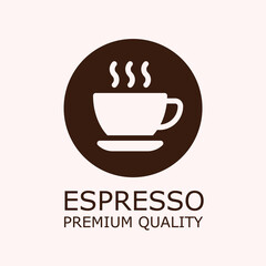 Taza de cafe logo