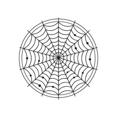 Obraz premium Norman Halloween Shadow Art – Black Silhouette on White.