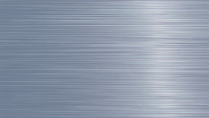 Fototapeta premium Brushed metal silver texture background with shiny stainless steel surface. Polished aluminium plate, abstract industrial metallic design ideal for modern architecture, technology, and constructio.