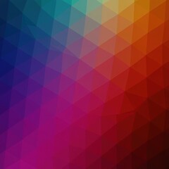 Obraz premium Abstract geometric mosaic background featuring brilliant jewel tones and vibrant segmented lines, perfect for decoration or detailed texture work ,reflection ,texture ,architecture