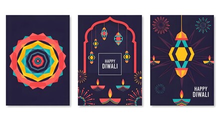 The great diwali archway  card designs