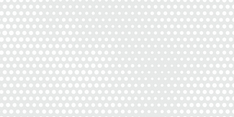 Dots gray white wave light technology texture background.