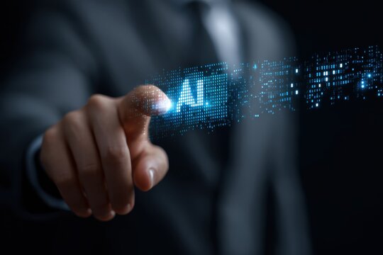 Artificial Intelligence AI Technology Business Innovation Digital Transformation Future Tech Virtual Assistant Machine Learning Artificial Intelligence Cybersecurity Digital Network Connect