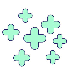 Obraz premium Medical Cross Pattern