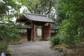 小石川後楽園。水戸徳川家の上屋敷の回遊式築山泉水庭園。赤門。