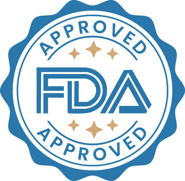 Fda approved food safety regulation compliance icon
