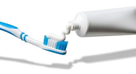 Fresh Dental Care Toothbrush with Toothpaste Squeeze for Clean Teeth