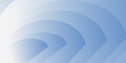 Abstract blue background with soft circular gradient waves. Modern minimal geometric pattern design perfect for technology, business, digital presentation, website, poster, n creative banner template.