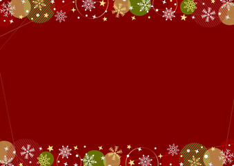 かわいいクリスマスの背景