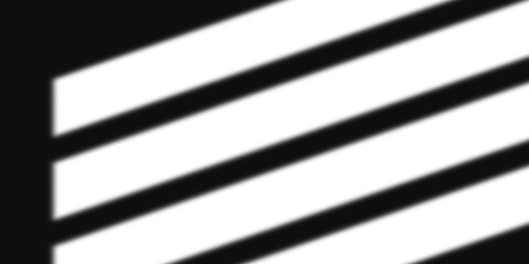 Abstract shadow pattern of window blinds isolated on transparent background