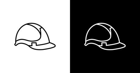 Hard Hat Icon Set Multiple Style Collection
