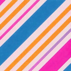 Cute Candy Colors Stripe Background