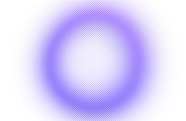 Abstract halftone blurred colour gradient shape cutout on transparent background, purple blue red orange gradient cutout, png image 