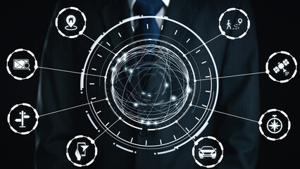 GPS icons show navigation, GPS tracking, and location. GPS supports real time maps, direction, and...