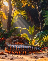 Millipedes and centipedes crawl swiftly with many legs, unique shapes, and fascinating natural behaviors.
