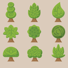 Environmental Leaf Symbol