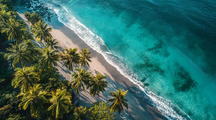 aerial view of tropical island bali © hey.creative