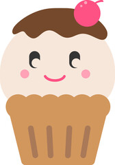 컵케이크 캐릭터