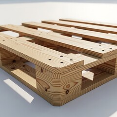 stack of wooden pallets