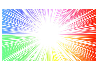 Effect Line Background for Cartoons