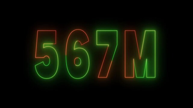 Nembar milion horizontal icon &ndash; 1m number symbol for followers and finance.Million number horizontal vector icon &ndash; 1m sign for social media and business analytics.