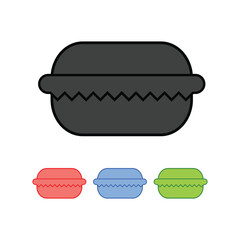 Macaron Icon Set &ndash; Cute Colorful Dessert Vectors for Bakery and Caf&eacute; Designs