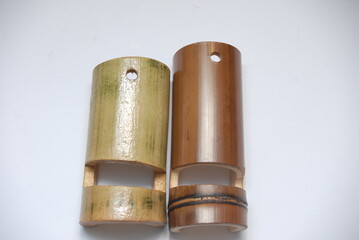 Rustic bamboo crafts made in southern Mexico