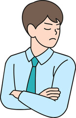 a gesture of rejection