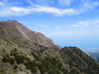 Mount Unzen, Nagasaki, Japan - Diorama Effect