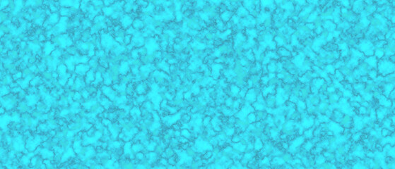 Abstract marble background of bright cyan blue geometric shapes