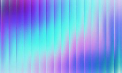 Abstract vertical stripes of vibrant purple blue and teal colors