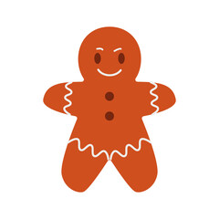 Gingerbread Man Illustration