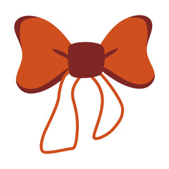 Bow Cartoon Illustration