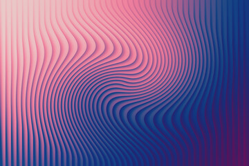 Abstract swirling lines with a gradient of pink and blue, creating a hypnotic and dynamic visual effect