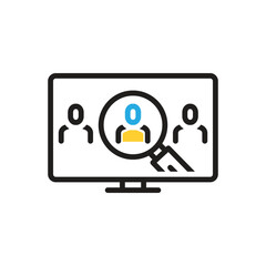 Multi color icon for identifies