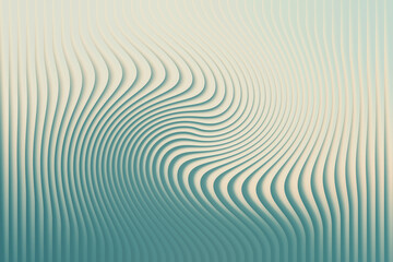 Soft abstract swirling pattern with a hypnotic vortex effect in pastel teal and cream, creating a sense of depth and gentle motion