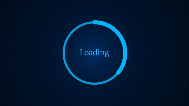 circle loading bar 