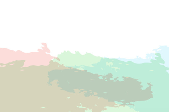 Bold, expressive strokes of pastel yellow and gray suggest light and shadow. An artistic, modern abstract background. Vecter abstract background