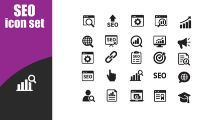 SEO icon set