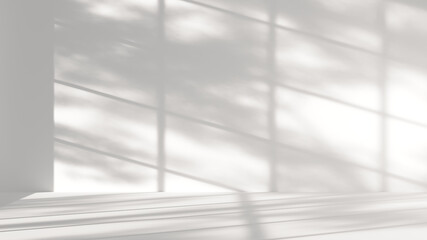 Overlay window and tree shadow effect on transparent background. high quality 3d render png format.	