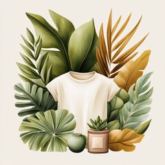 Sustainable Clothing Design with Nature Elements