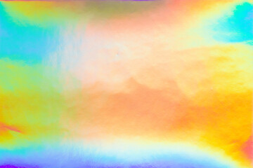 Holographic rainbow foil iridescent texture abstract hologram background