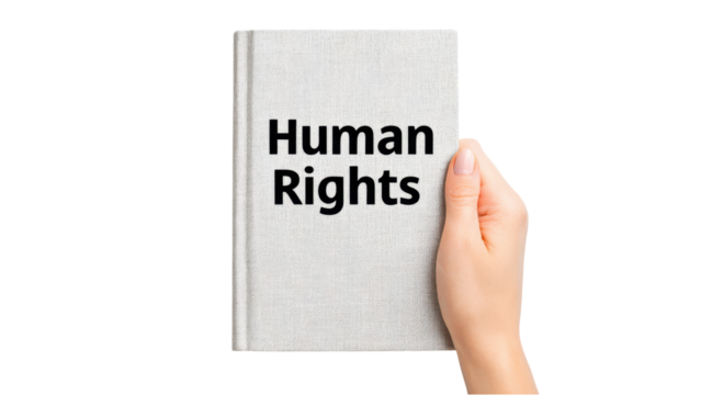 Human Rights Book - Concept for Freedom, Equality, and Justice