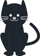 Cute Halloween clipart with ghosts and pumpkins. Magic, postcard