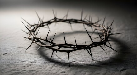 Crown of Thorns Symbolizing Sacrifice and Suffering.